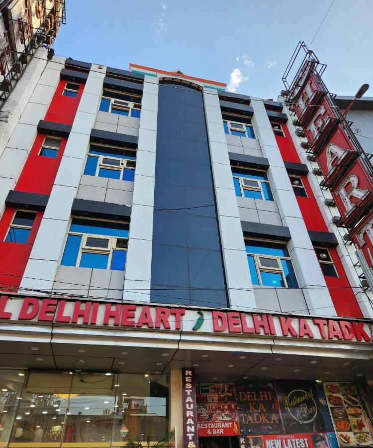 Capital O 6408 Hotel Delhi Heart New Delhi Exteriör bild