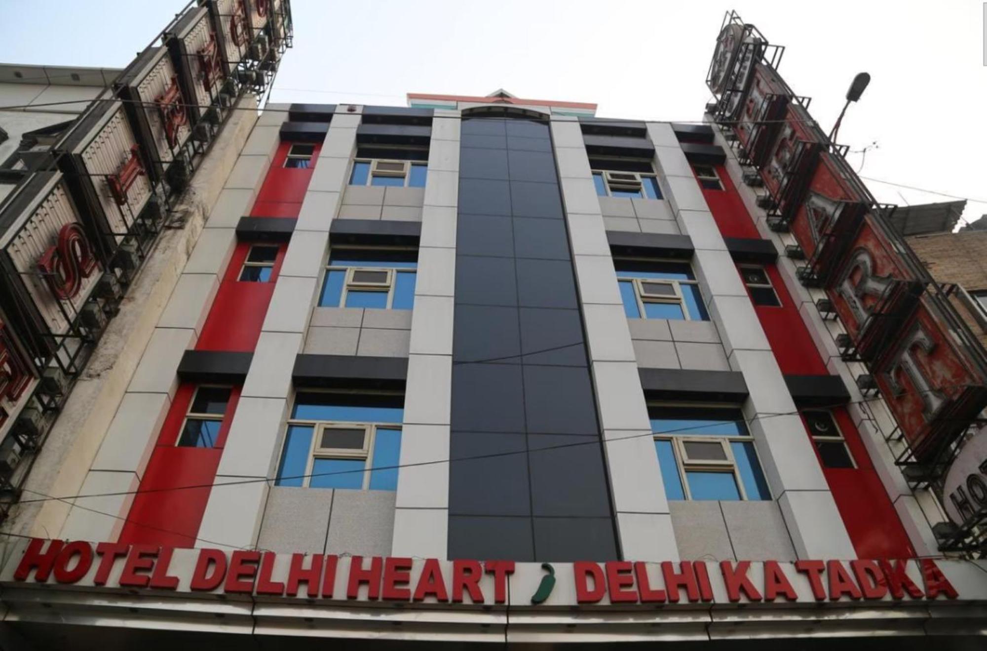 Capital O 6408 Hotel Delhi Heart New Delhi Exteriör bild