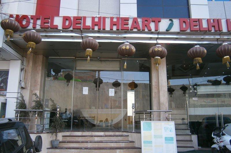 Capital O 6408 Hotel Delhi Heart New Delhi Exteriör bild